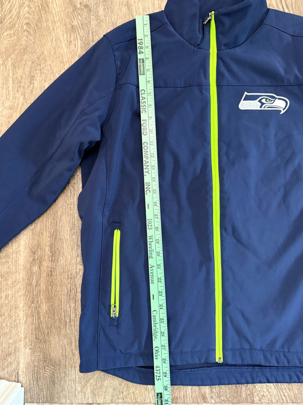 Seattle Seahawks G-III Jacket Adult Sz Large Full Zip Football NFL Sport Mens - Picture 15 of 16